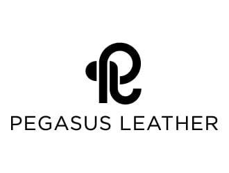 Pegasus Leather logo design by Mirza