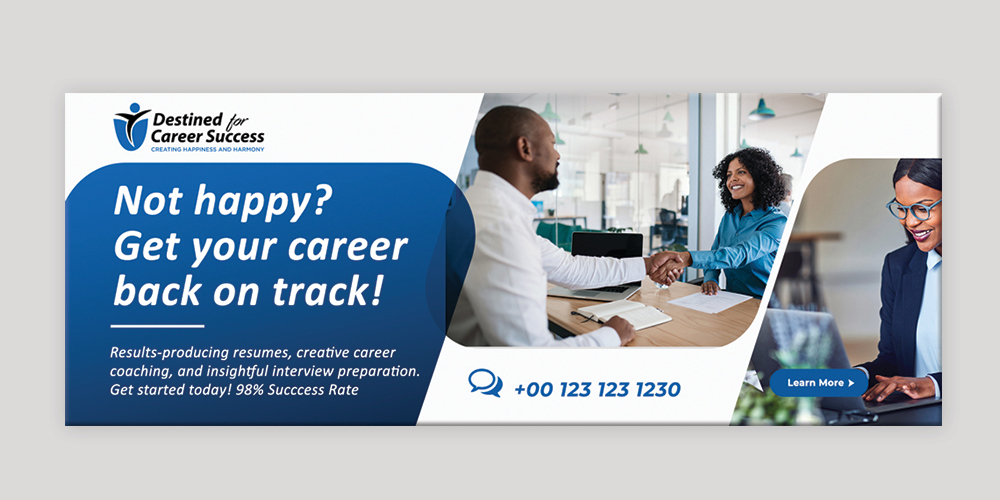 Destined for Career Success  logo design by yondi