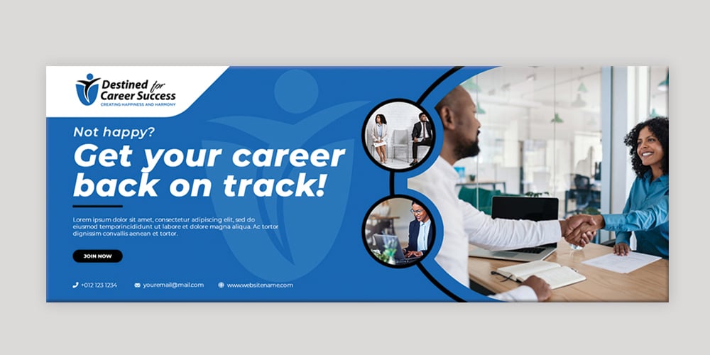 Destined for Career Success  logo design by yondi