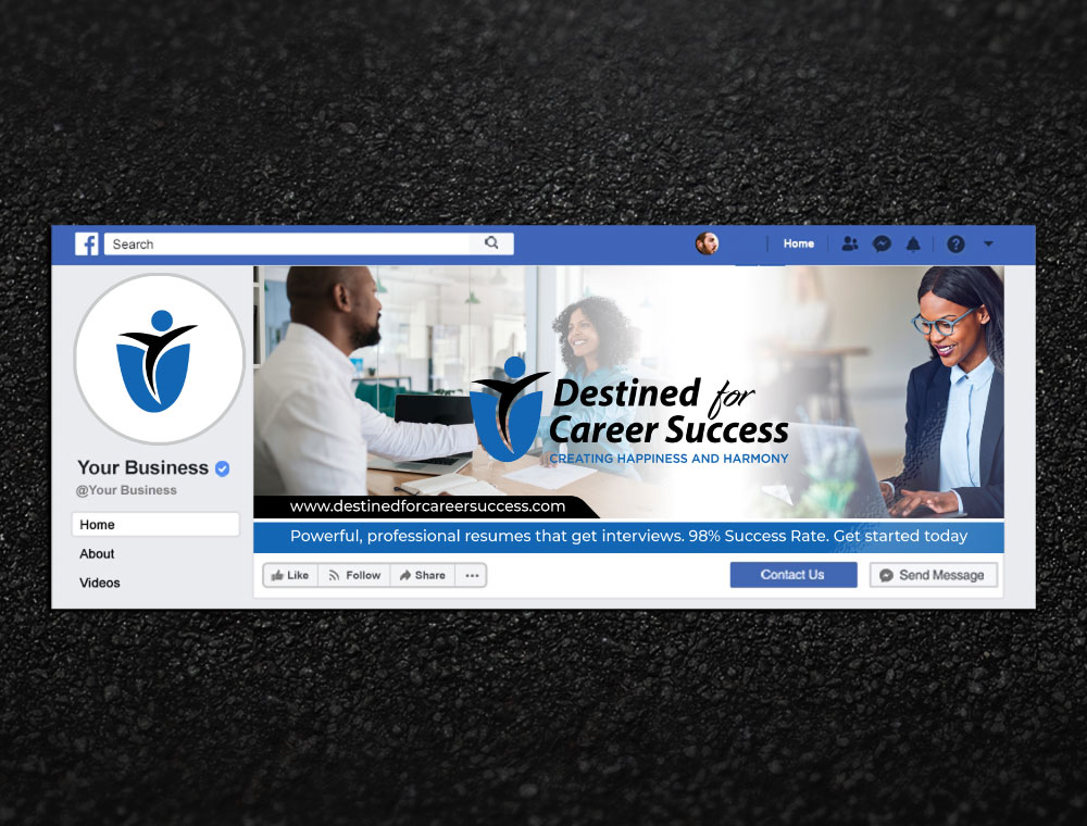 Destined for Career Success  logo design by Boomstudioz