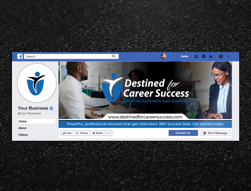 Destined for Career Success  logo design by Boomstudioz