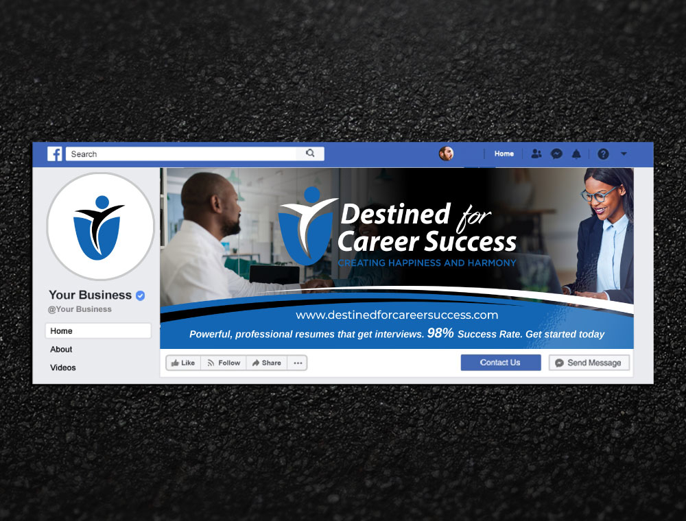 Destined for Career Success  logo design by Boomstudioz