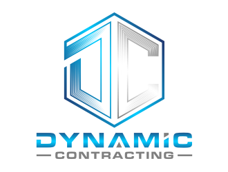 Dynamic Contracting logo design by Artomoro