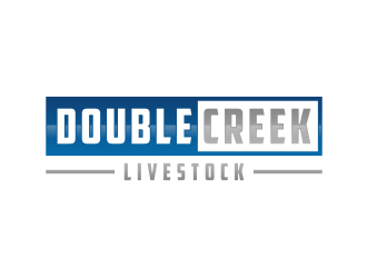Double Creek Livestock logo design by Artomoro
