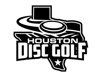 Houston Disc Golf logo design by MarkindDesign