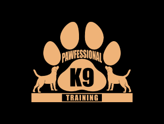 Pawfessional K-9 Training logo design by nona