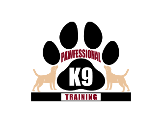 Pawfessional K-9 Training logo design by nona