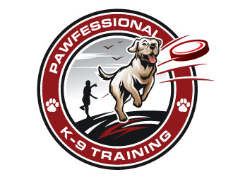 Pawfessional K-9 Training logo design by REDCROW