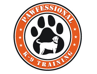 Pawfessional K-9 Training logo design by REDCROW