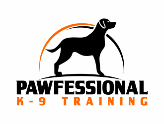 Pawfessional K-9 Training logo design by bosbejo