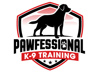 Pawfessional K-9 Training logo design by jaize