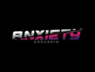 Anxiety Assassin logo design by WRDY