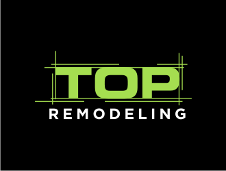 TOP REMODELING logo design by GemahRipah