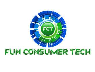 Fun Consumer Tech logo design by megalogos