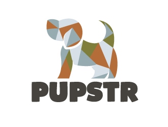 Pupstr logo design by ElonStark