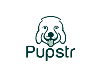 Pupstr logo design by ageseulopi