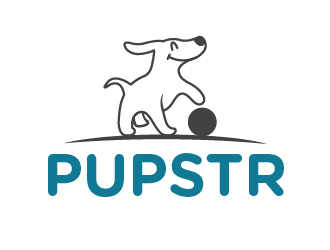 Pupstr logo design by cybil
