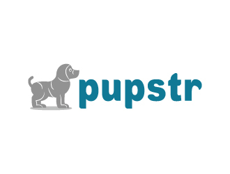 Pupstr logo design by pilKB