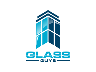 Glass Guys  logo design by mutafailan