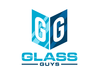 Glass Guys  logo design by mutafailan