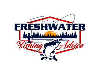 Freshwater Fishing Advice logo design by dasigns