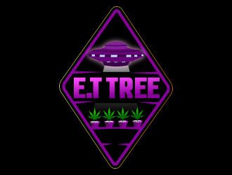 E.T Tree Tops logo design by LucidSketch