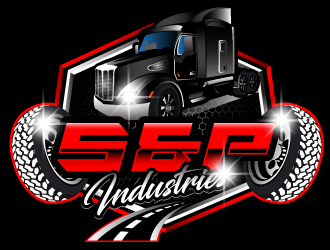 S & P Industries  logo design by Suvendu