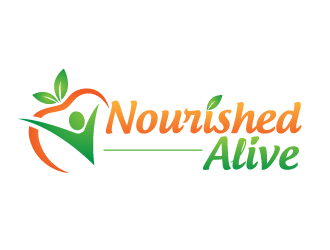 Nourished Alive logo design by jaize