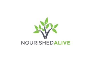 Nourished Alive logo design by GreenLamp