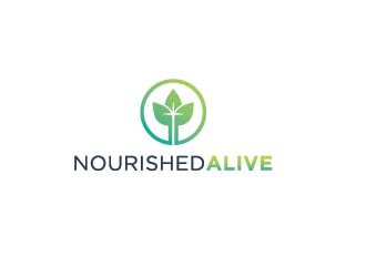 Nourished Alive logo design by GreenLamp