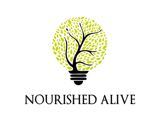 Nourished Alive logo design by JessicaLopes