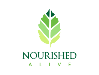 Nourished Alive logo design by JessicaLopes