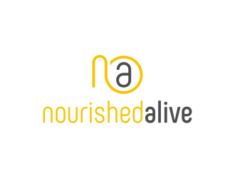 Nourished Alive logo design by ngattboy