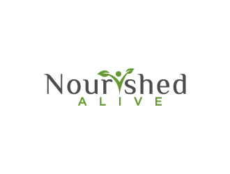 Nourished Alive logo design by jonggol