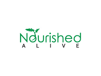 Nourished Alive logo design by hwkomp