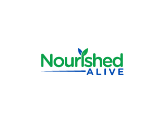 Nourished Alive logo design by Erasedink