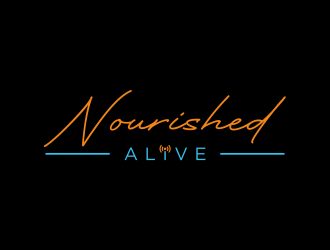 Nourished Alive logo design by ozenkgraphic