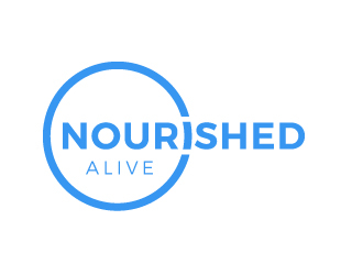 Nourished Alive logo design by gilkkj