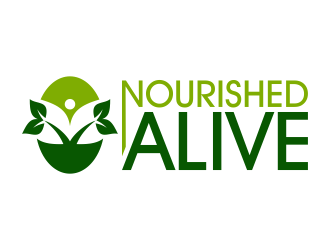 Nourished Alive logo design by FriZign