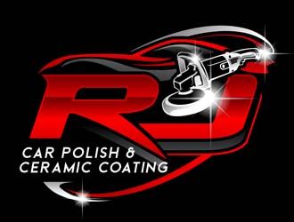 RJ CAR POLISH & CERAMIC COATING logo design by DreamLogoDesign