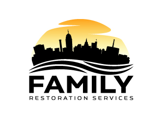 Family Restoration Services  logo design by Kirito