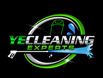 YE Cleaning Experts logo design by 3Dlogos