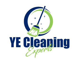 YE Cleaning Experts logo design by ElonStark
