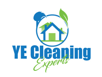 YE Cleaning Experts logo design by ElonStark