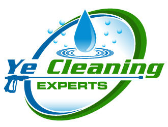 YE Cleaning Experts logo design by Suvendu