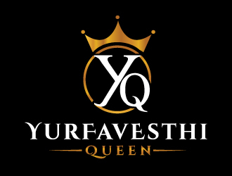 YurFavEsthiQueen logo design by Suvendu