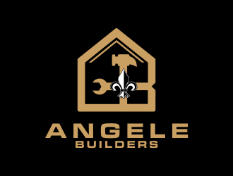 Angelle Builders logo design by Mahrein