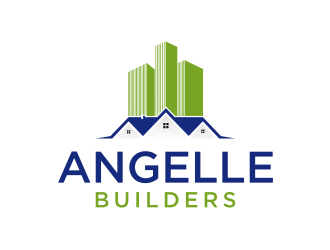 Angelle Builders logo design by mbamboex