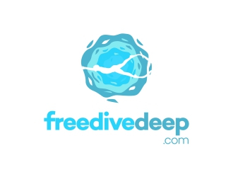 freedivedeep.com logo design by Alfatih05