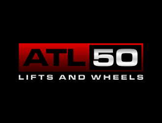 ATL50 LIFTS AND WHEELS logo design by p0peye